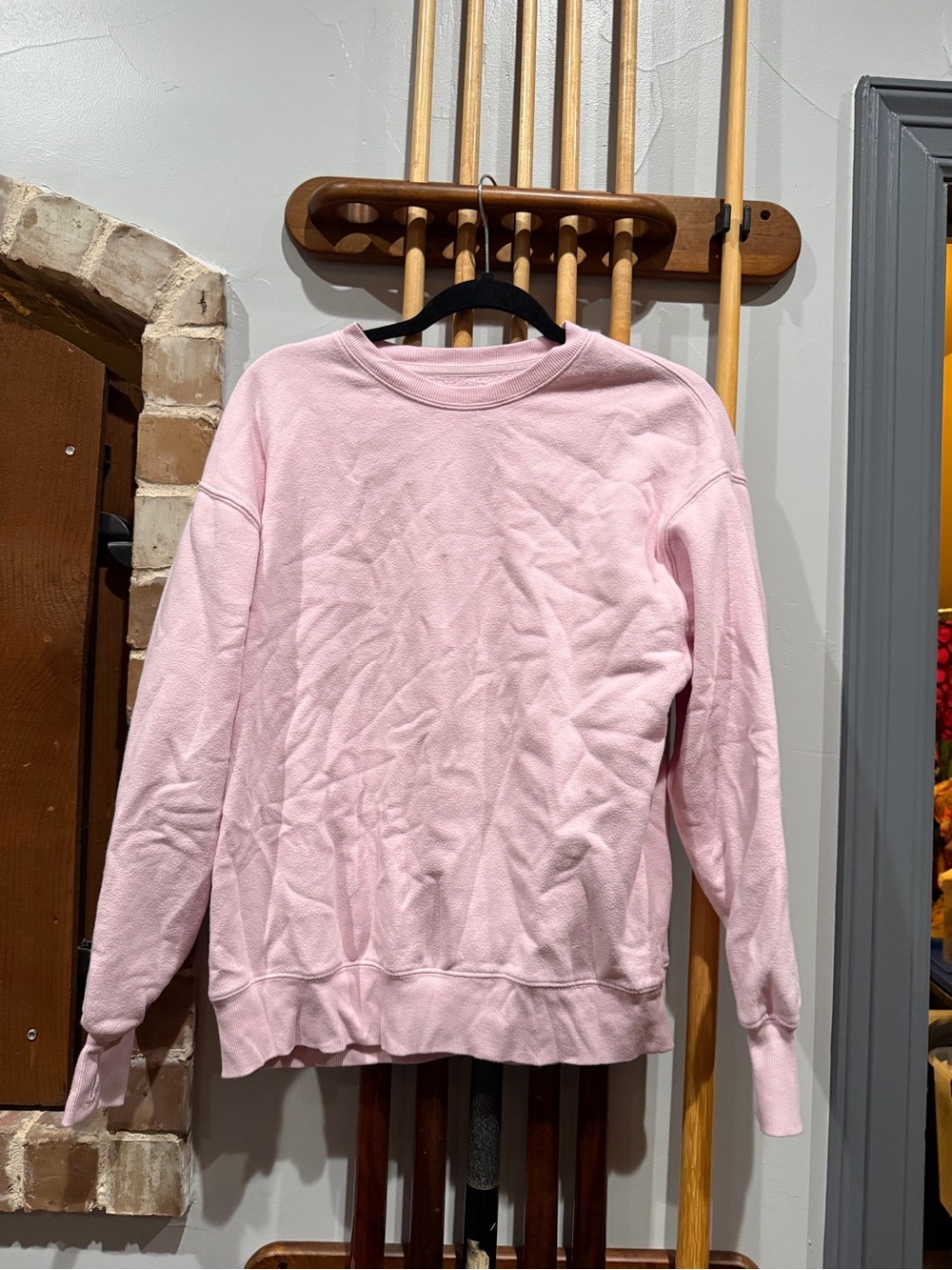 Light Pink Crewneck Sweatshirt